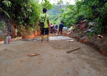 Pembangunan Jalan Usaha Tani Desa Tanjung Besar Kec. Kedurang